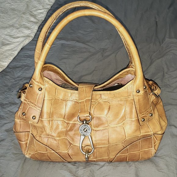 Dooney & Bourke Handbags - Dooney & Bourke Croco-Embossed Lock Tote